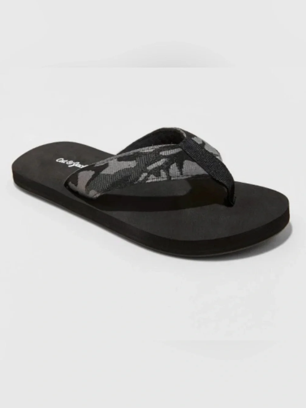 NEW Cat & Jack Boys  Cal Slip-On Thong Sandals Size Small 13/1